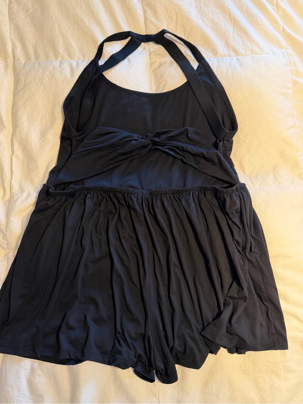 Halara 2-in-1 Plus Size 3X Active/Resort Romper with Pockets - Black, NWOT, $40